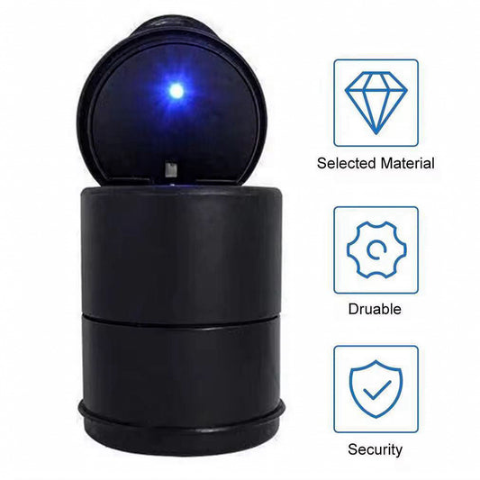 Blue LED Car Ashtray