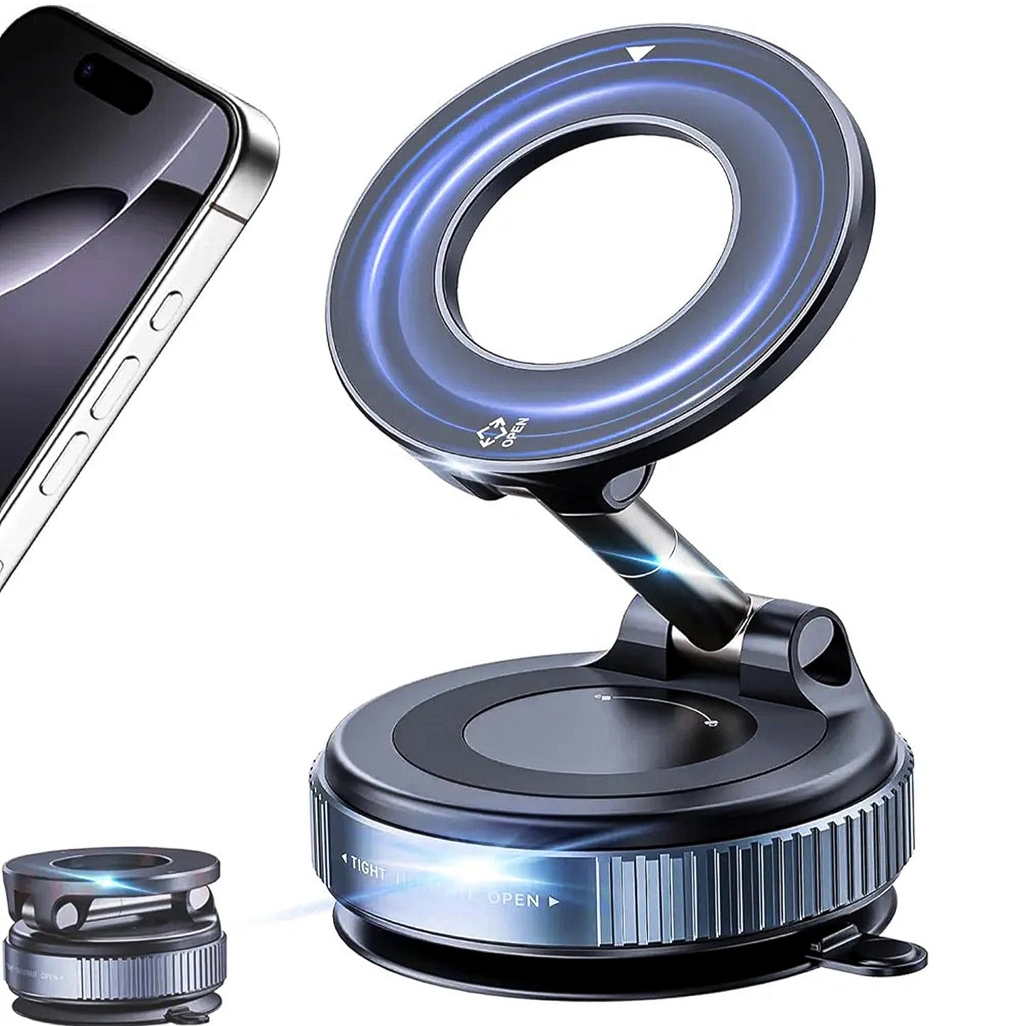 Vacuum Magnetic Phone Holder