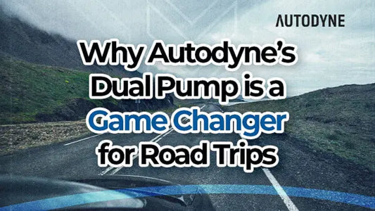 Why Autodyne’s Dual Power Mode Air Pump is a Game-Changer for Road Trips