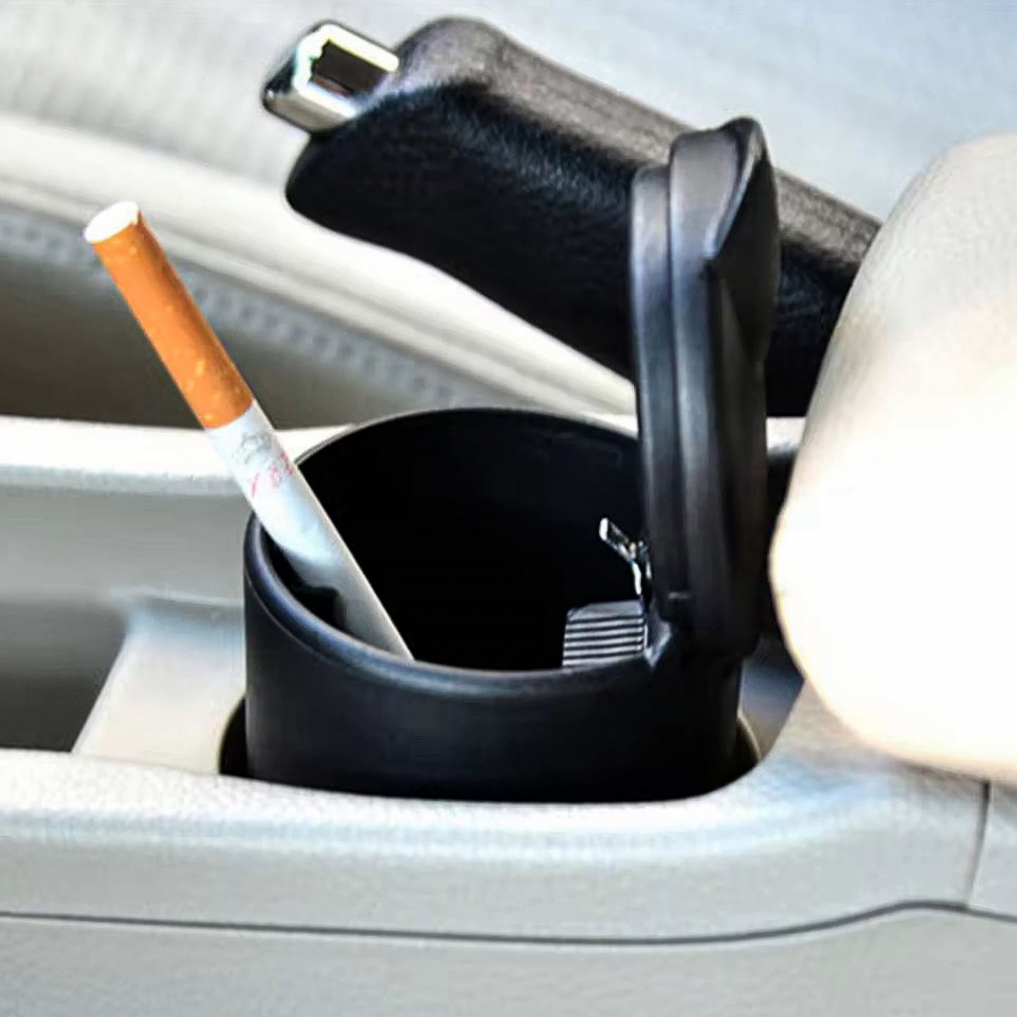 Blue LED Car Ashtray