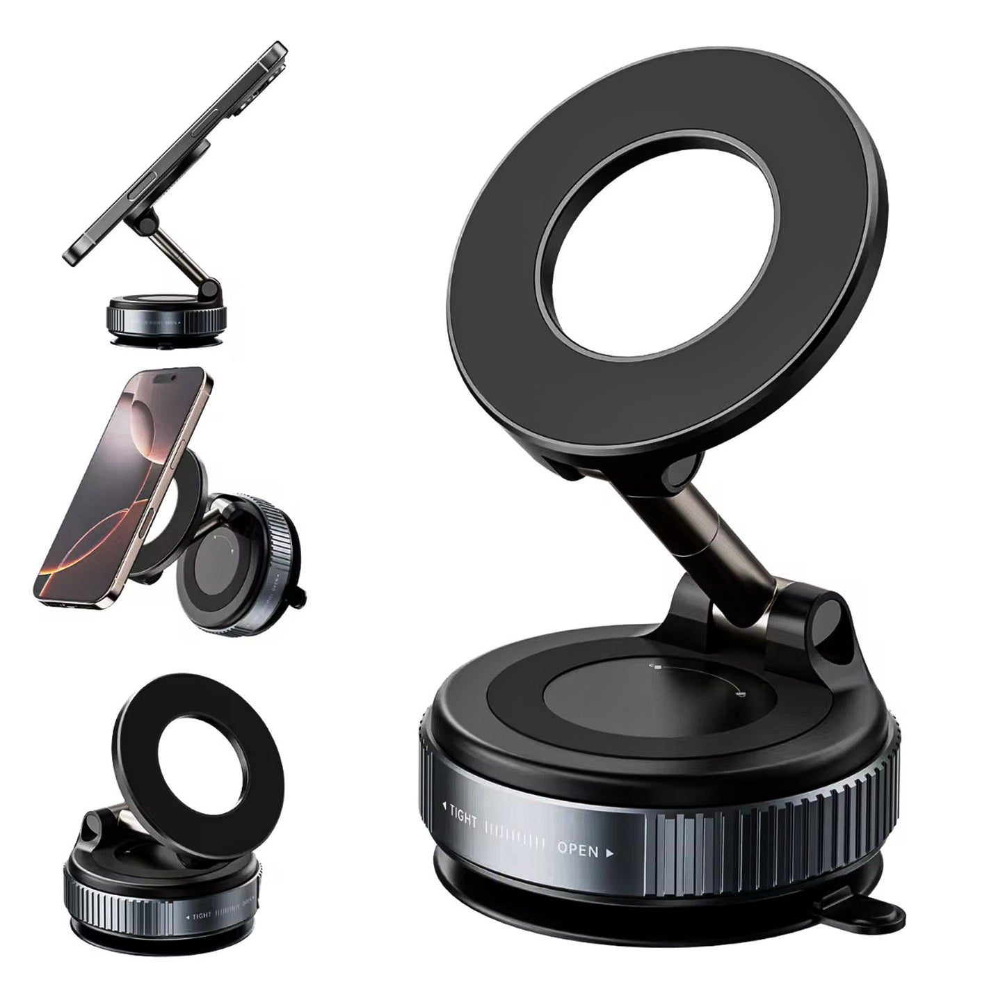 Vacuum Magnetic Phone Holder